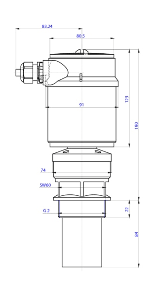 Ultrasonic Level Gauge (559245)