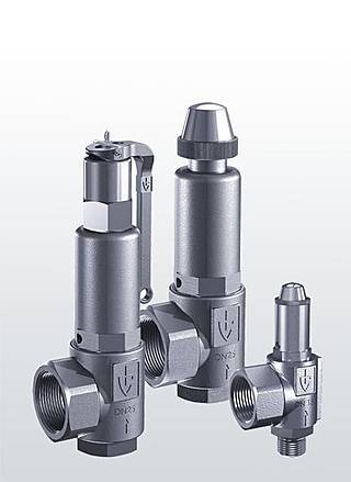Предохранительный клапан р/р 1.4408 (нерж. сталь) Тмакс=+400oC PN70 Руст=0,5-70,0bar (DN15, 15х25 451-bGFL-15-f/f-15/25-PTFE-XXbar)