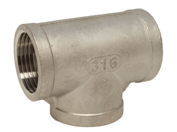 T-tee T-Stück 3/4&amp;quot; (DIN2999), Edelstahl 1.4408