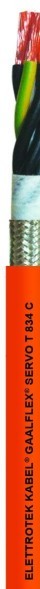 Кабели для моторов и сервокабели Elettrotek Kabel GAALFLEX SERVO T 834 C