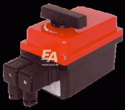 Electric drive ,Typ RT20, 24VAC/DC Drehmoment 20Nm, time. srab. 7 secunden