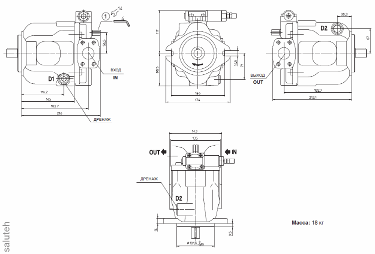 Axial piston pump PVPC-C-3029/* 