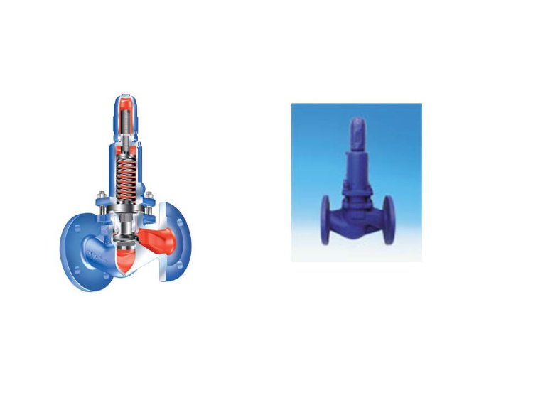 Bypass valve 12.750 ARI-PRESO GG-25 PN16 Tmax=+450oC flange (DN50)