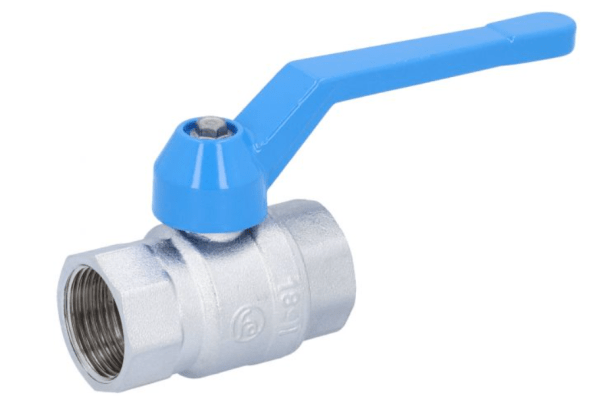 Kugelhahn 1&amp;quot; ball valve, PN40, Ms/PTFE-FKM, Innengewinde, voller Durchgang