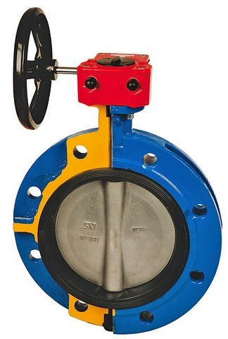 499A-XXX-B-C6 Disc shutter Zetkama EN-GJL-250/EPDM PN16 flanged