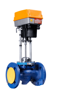 Through-seat control valve (with EIM) TRV-80-40-35