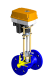 Through-seat control valve (with EIM) TRV-80-40-35