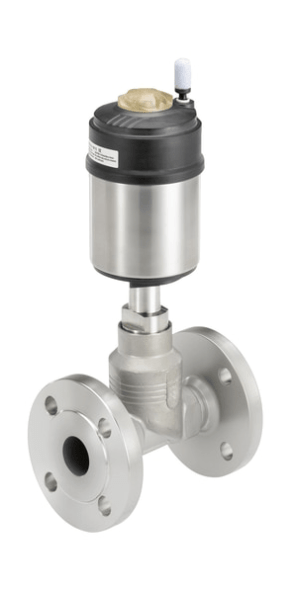 2/2-way pneumatic valve with straight seat ELEMENT series for decentralized automation (203082)