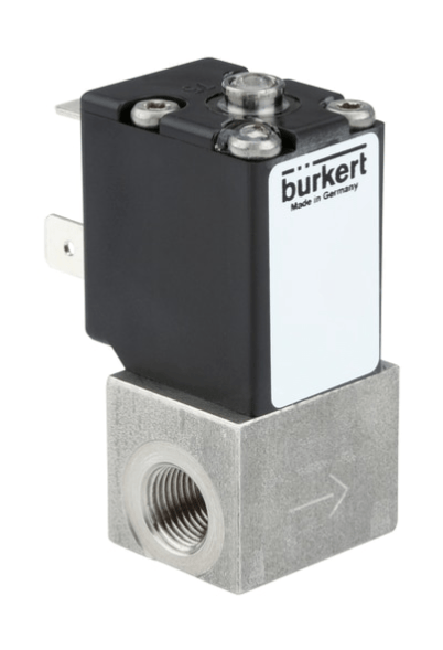 2/2-way proportional (regulating) direct acting solenoid valve (basic configuration) (255537)