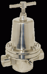 Gearbox, DN25, stainless steel. steel./PTFE-EPDM Rvx:max.8bar, Pcr:0.5-3bar