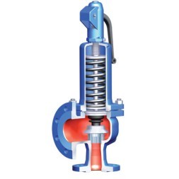 Safety valve 35.901 ARI-SAFE , PN40 body material - cast steel 1.0619+N Tmax=+300oC flanged