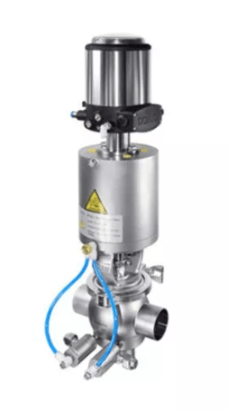 ANTI-MIXING VALVE WITH DOUBLE SEAL