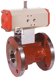 Ball valve DN150, PN16, full-bore GG-25/PTFE-NBR/stainless steel. steel