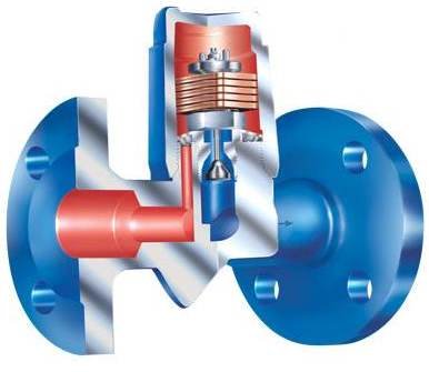 Bimetallic condensate trap 12.600.1 ARI-Cona-B 1 PN16, body and lid - grey cast iron Tmax=+350oC, flanged (PN 16, DN 25)