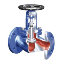Shut-off valve 34.046 ARI-FABA-Plus PN25, cast steel 1.0619+N, Tmax=+425oC flanged (PN 25, DN 200)