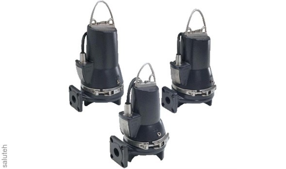 Sewage pump 96076226 with cutting mechanism SEG.40.40.2.50B 15m