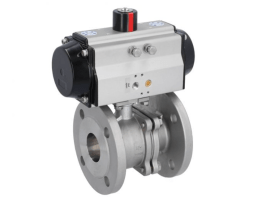 الكرة صمام الكرة صمام-مب ، د 50 ، ميت أنتريبت-أو ، إو 85 ، الفولاذ المقاوم للصدأ 1.4408 ، بتف-فكم ، الربيع إعادة تعيين