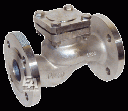 فحص الصمام دن 25 ، ين 40 المواد: الفولاذ المقاوم للصدأ. الصلب 1.4408 تماكس=+300 درجة مئوية و /و