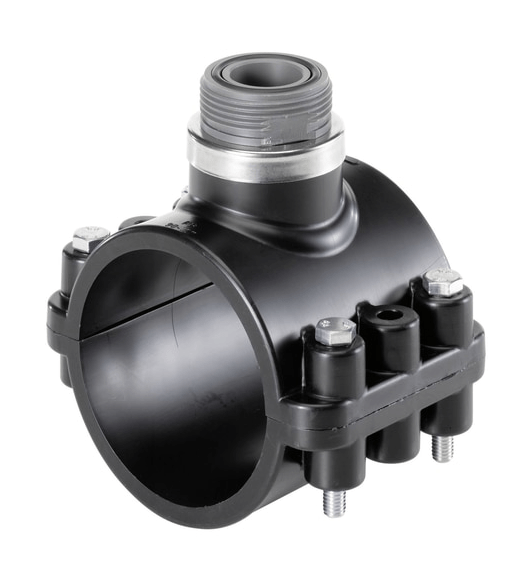 Special adapter for mounting pH/ORP sensors and ELEMENT series conductometers in the pipeline (560701)