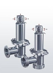 Safety valve (stainless steelsteel) hygiene.  Hygienic 400.5® (20x25, 400.5-bGFP)