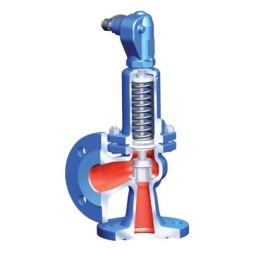 Safety valve ARI-SAFE P 12.921 DN20/20 PN16 Pcr=6.9 bar, flange, cast iron