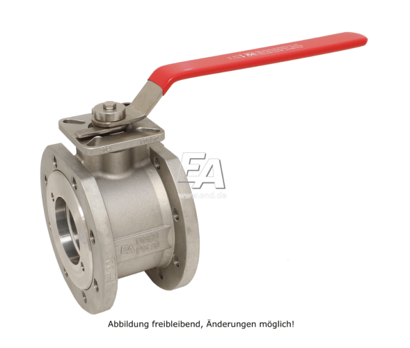 الكرة صمام شركات. دن 80 ، بي إن 16 ، إيدلستال 1.4408 /بتف-إف كي إم ، إيزو 5211