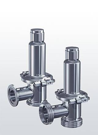 Safety valve (stainless steelsteel) hygiene. Hygienic 400® (20x25, 400-bGFP)