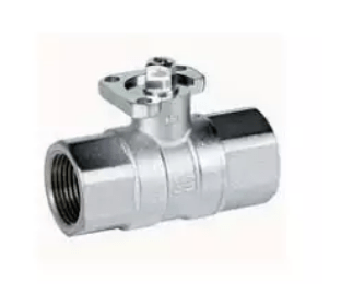 Full-bore ball valve GENEBRE 3023 08 DN040 PN40, body-brass, ball-brass, ball seal-PTFE, BP/BP, lever handle (4 pcs in a box)