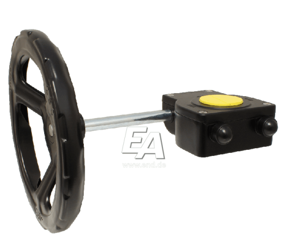 SC031022 Gearbox-90°, F10, Vkt. 22mm-45°, light metal, Drive torque: max. 540Nm