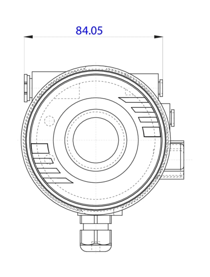 Control head for decentralized automation of direct-flow valves ELEMENT (227245)