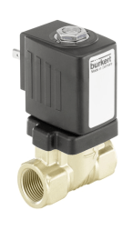 Servo-controlled 2/2-way diaphragm valve (220587)