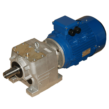 Cylindrical coaxial m-gearbox of the MTC A series (on paws) 33A
