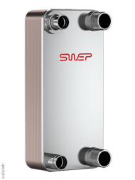 Heat exchanger V200TNh90/1P-sc-s 2&quot;(54)+2&quot;(54)+2*2&quot;(54)