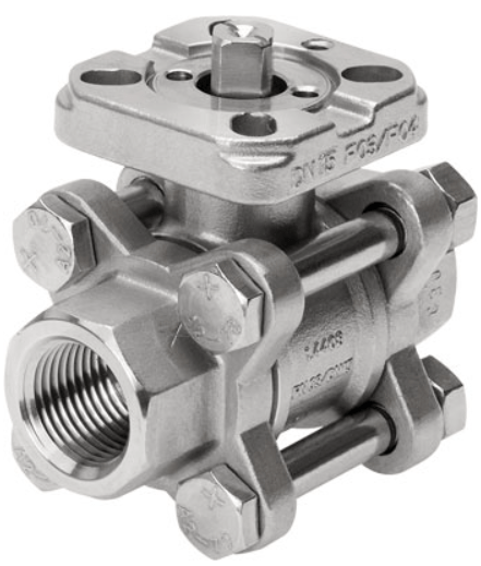 BALL VALVE VZBA-1/2&quot; -GG-63-T-22-F0304-V4V4T
