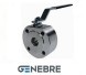 Genebre stainless steel ball valve AISI 316 Tmax=+180oC flanged