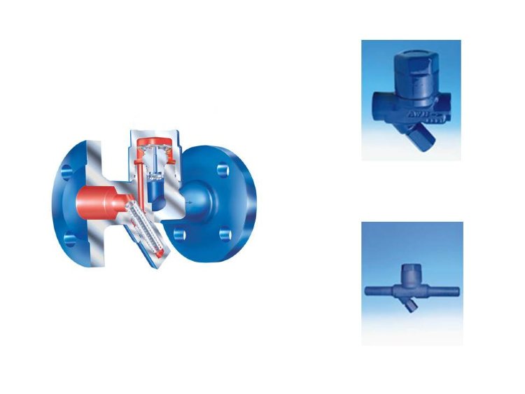 Membrane condensate trap 42.610 ARI-CONA M Membrane material condensate trap: 1.4505/1.4301/1.4541 , Tmax=+650oC flange (DN50)