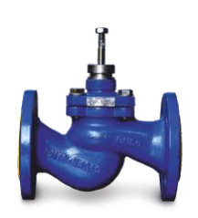 25c945nj 200 Control valve for electric/priv., steel Tmax=+220°C, PN25, flanged (DN100 1-100-XXX-0-HF/ST-2,5-1-220- Y)