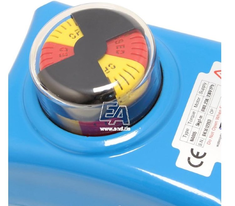 Absperrkllappe-TA, DN80, with drive NE05 GGG/stainless steel/EPDM, 230V 50Hz, time. srab. 14sec