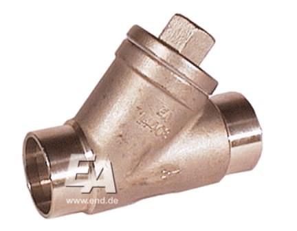 Check valve DN40, PN40, Edelstahl 1.4408/PTFE welded ISO4200