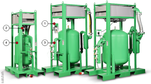 Condensate removal system MEX-P-1