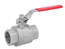 Kugelhahn 3&quot; ball valve, PN63, 1.4408/PTFE, 2-teilig, Innengewinde, voller Durchgang