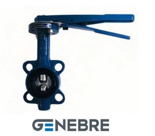Valve disc flanged Genebre PN16 GG20 /CF8M /EPDM, Tmax=+120°C