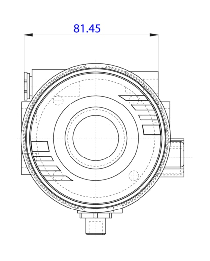 Control head for decentralized automation of direct-flow valves ELEMENT (227251)