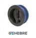 Genebre double-leaf check valve, material: GG25 /1.4408 /NBR Tmax=+100oC flanged
