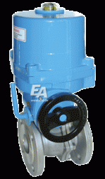 صمام الكرة-زد بي ، دن 65 ، مع محرك ن 09 إد.1.4408 /بتف-فكم ، 24 فولت دس ، الوقت. سراب. 17 ق