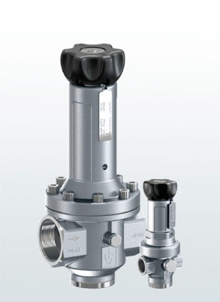 Редуктор давления р/р нерж.сталь Tmax=+120oC PN60 Pуст=0,5-15бар (DN10, 10x10, 484-mGFOSM-10-f/f-10/10-EPDM-0,5-15bar)