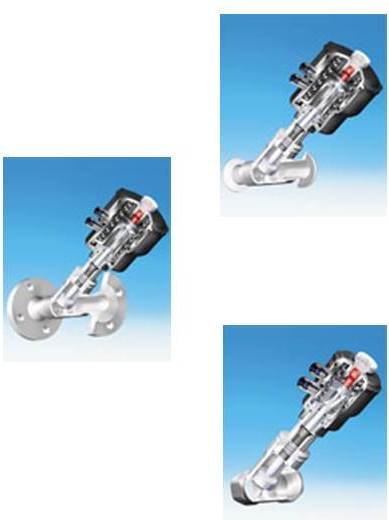 Inclined air valve 10.350 ARI-STEVI AS PN16, 1.4408, Tmax=+180oC thread (DN50)