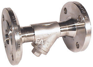 Filter DN40, PN16/40, stainless steel. steel 1.4408 fine mesh 0.25mm, flanged, EN558-1