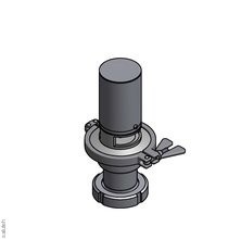 922201501300  Подпруж. верт. установка вакуумного клапана  K DN150 304 POL. EPDM MIT SCHUTZHAUBE