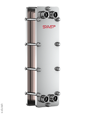 بي 28 ح لوحة صنع من النحاس مبادل حراري سويب